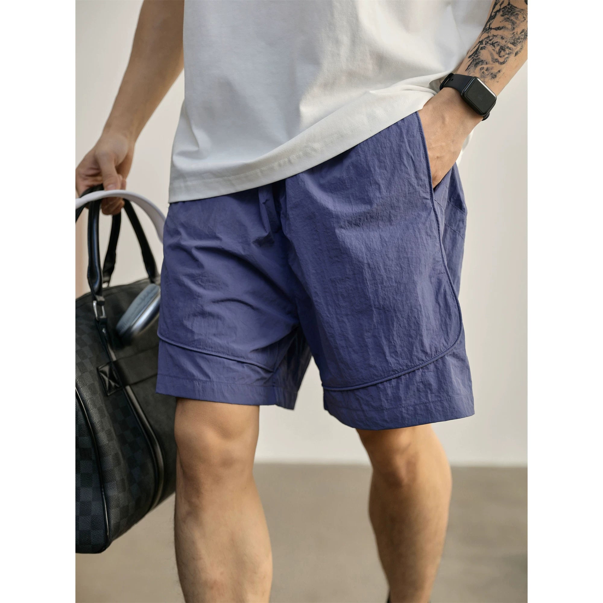 Outdoor sunscreen non-sultry loose straight shorts FE0735