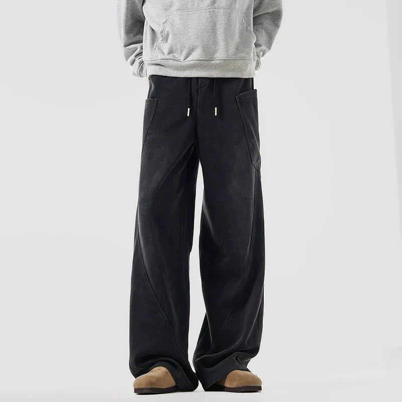 American heavy cleanfit solid color sweatpants   FE0677