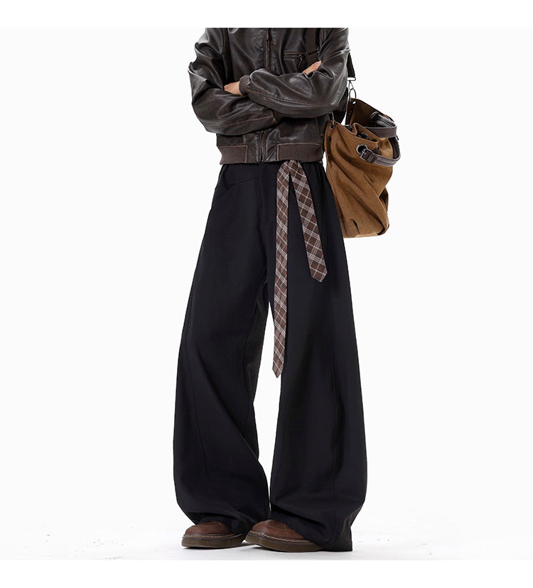 DRAPE SABER-CUT TROUSERS FE0507
