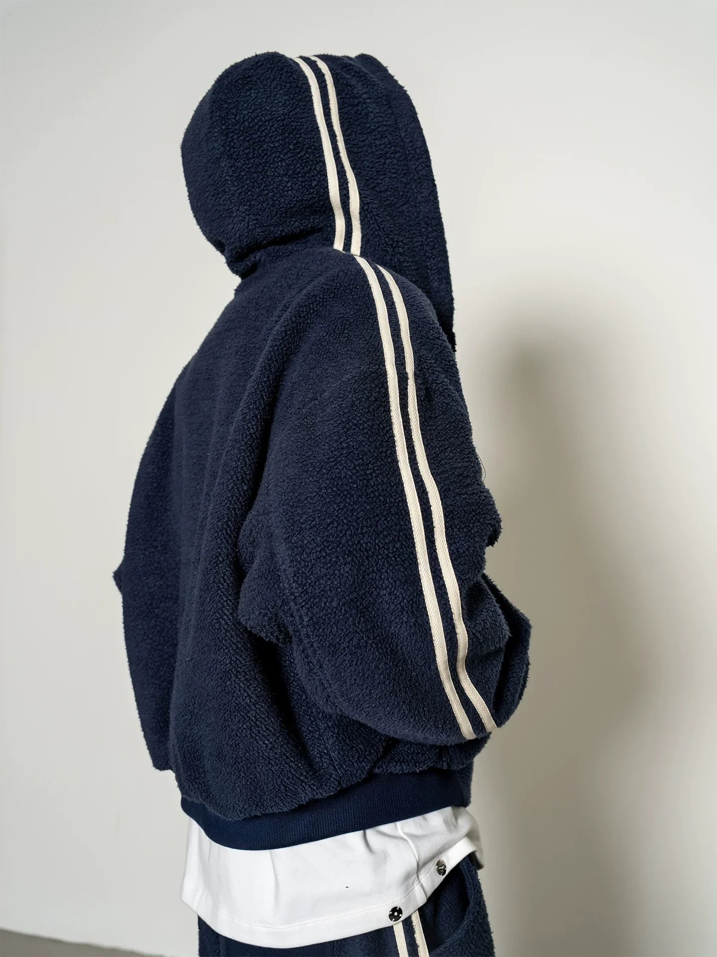 American contrasting fleece cotton jacket  FE0600