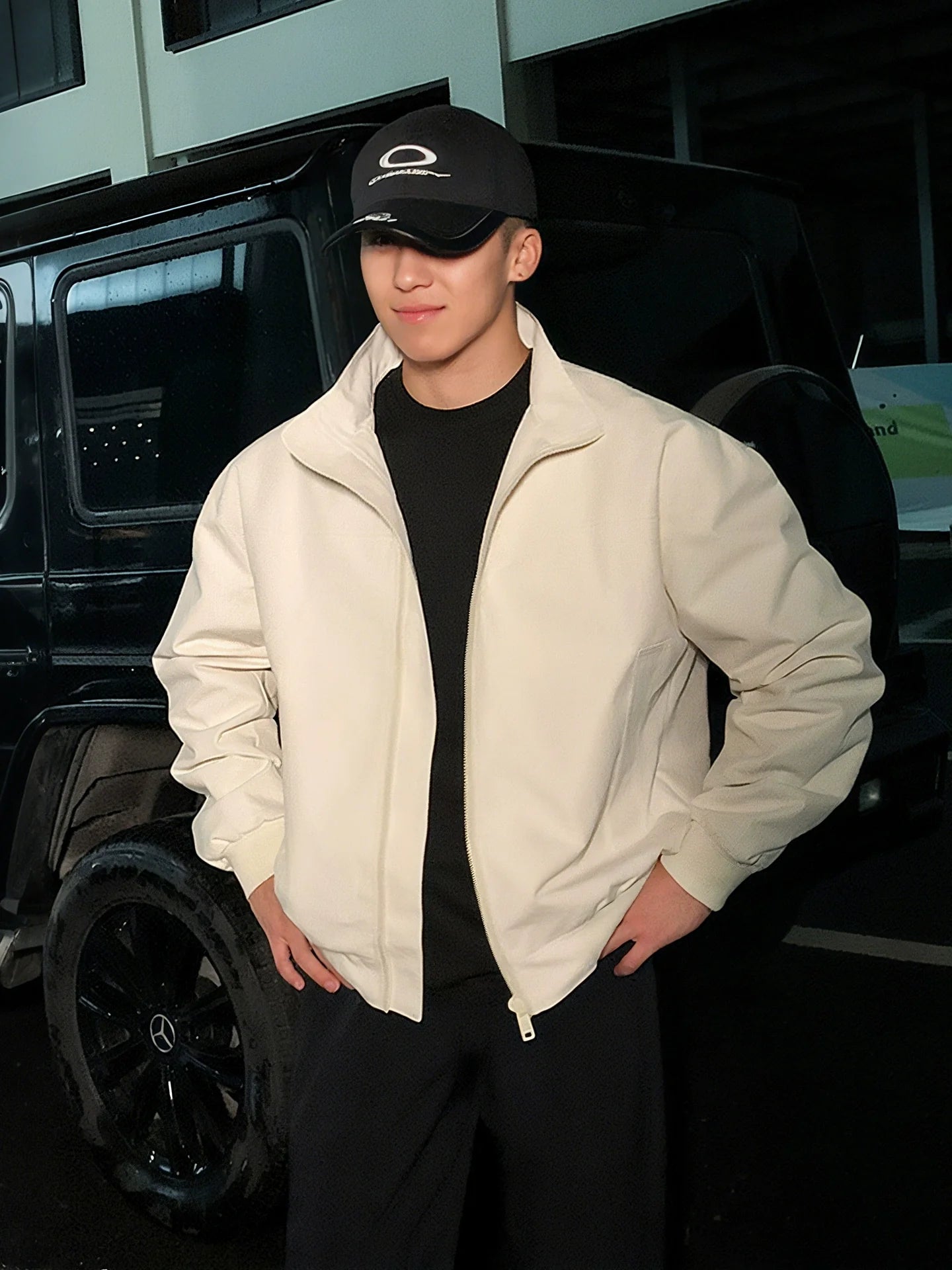 American tough guy style flight jacket FE0686