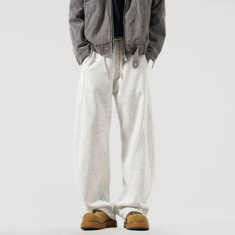 American heavy cleanfit solid color sweatpants   FE0677