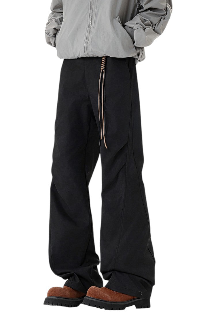 DECONSTRUCTED TIE-DYE SABER TROUSERS   FE0508