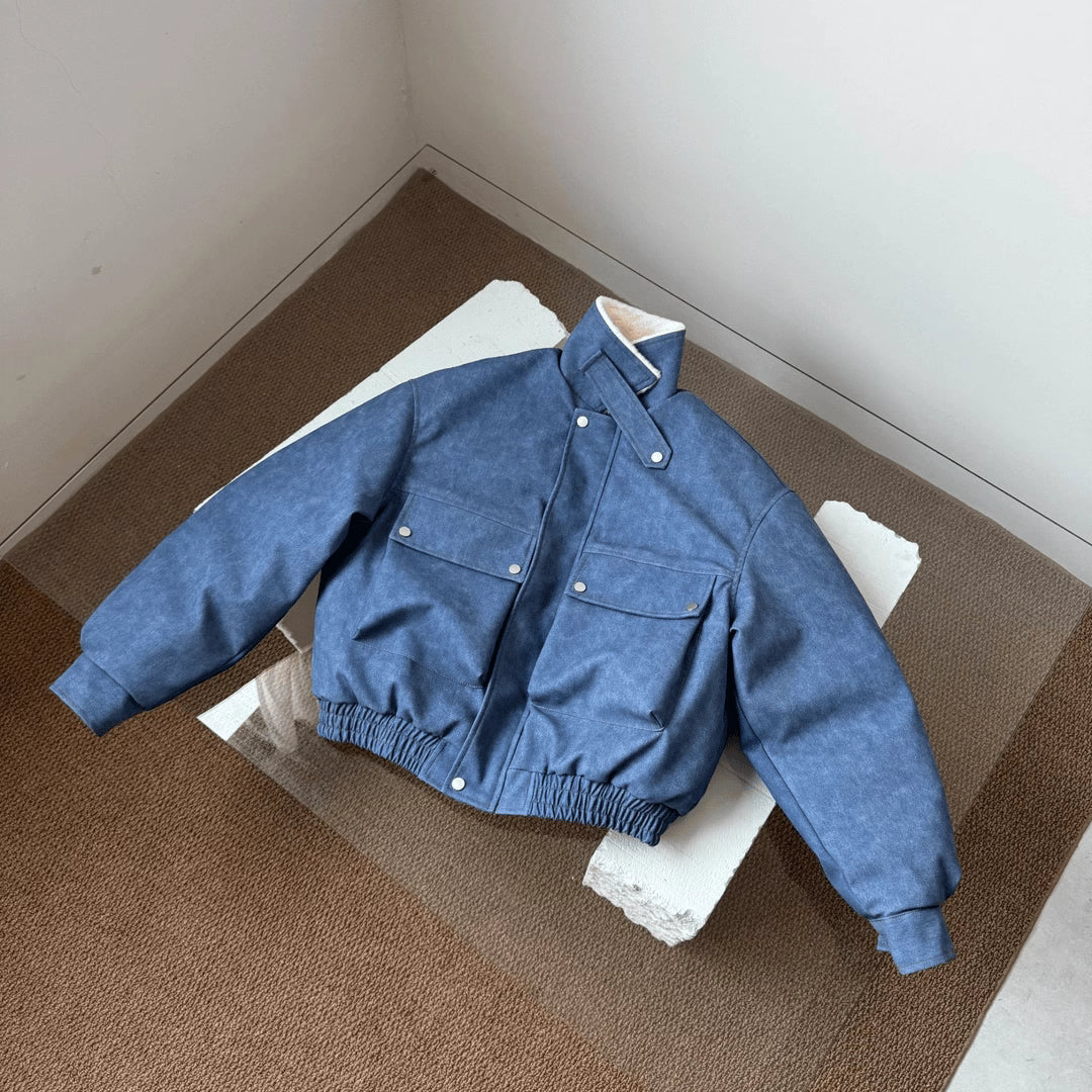 FUR-COLLAR CLEANFIT JACKET FE0147