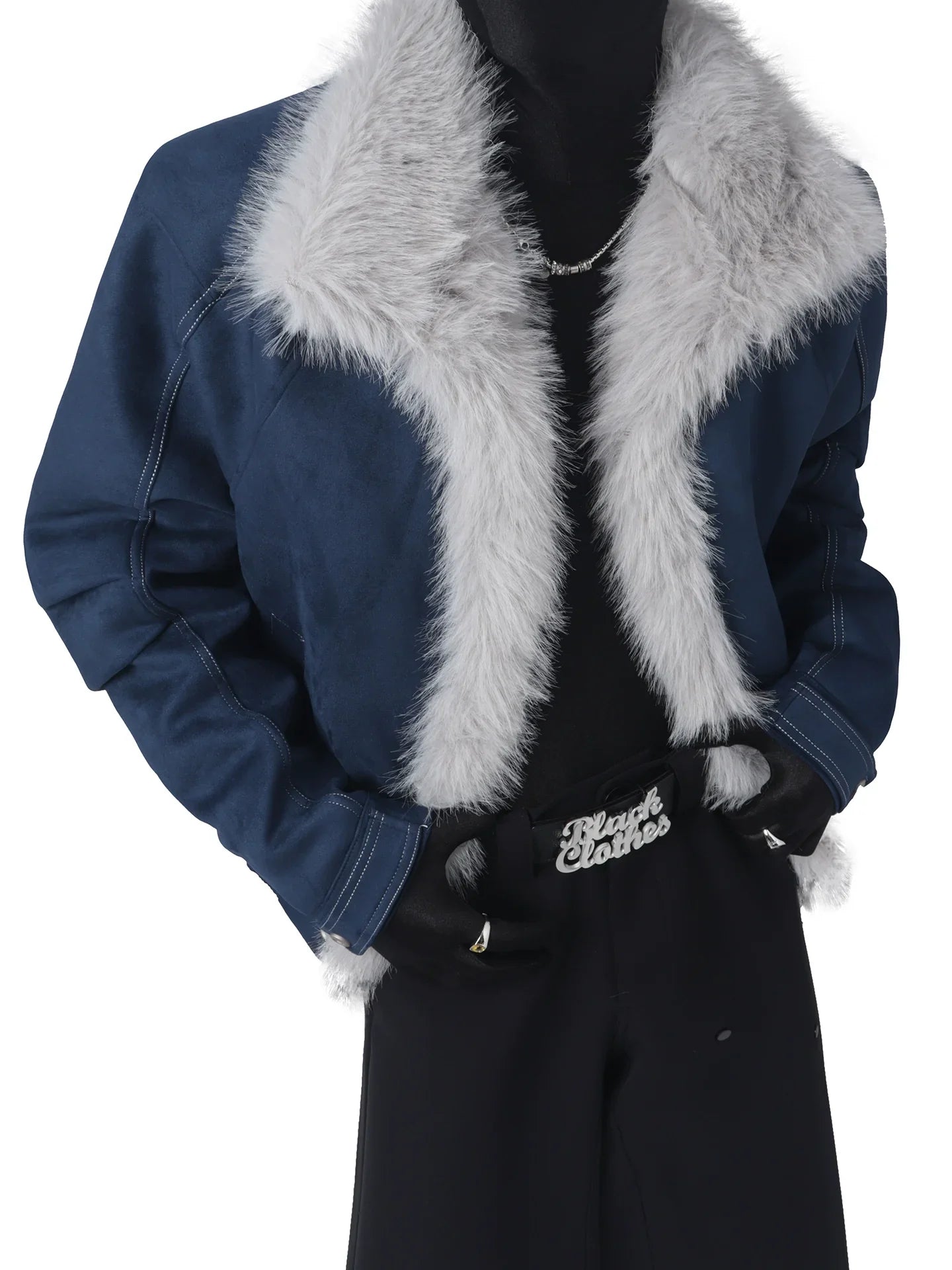 Winter mountain carving suede thickened sweater  FE0639