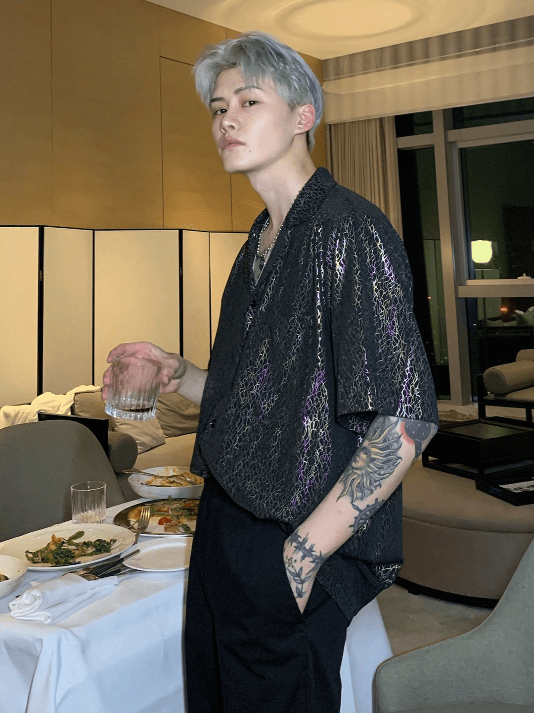 [CUIBUJU] high-end short-sleeved shirt   FE0551