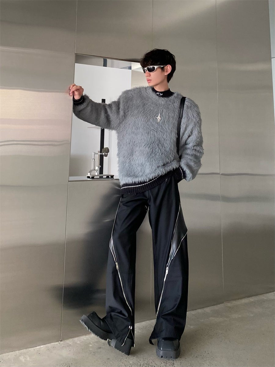 [MARTHNAUT] Imitation loose sweater FE0656