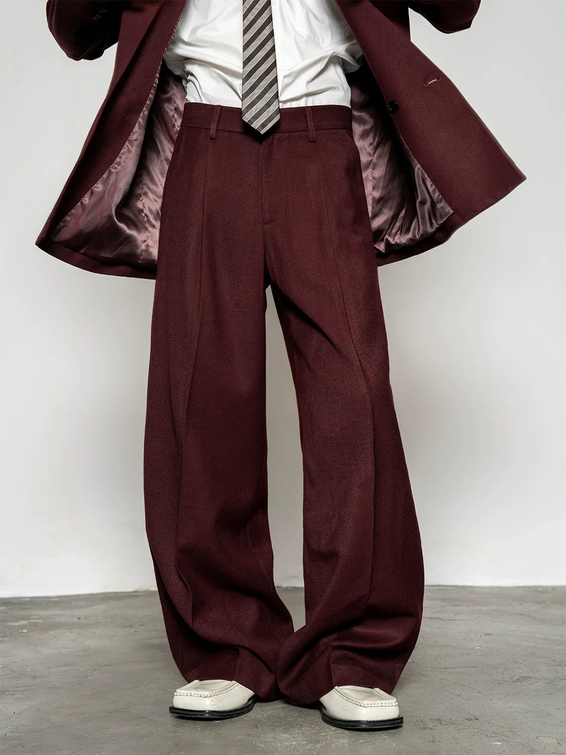 men's loose and wide trousers two-piece set   FE0599