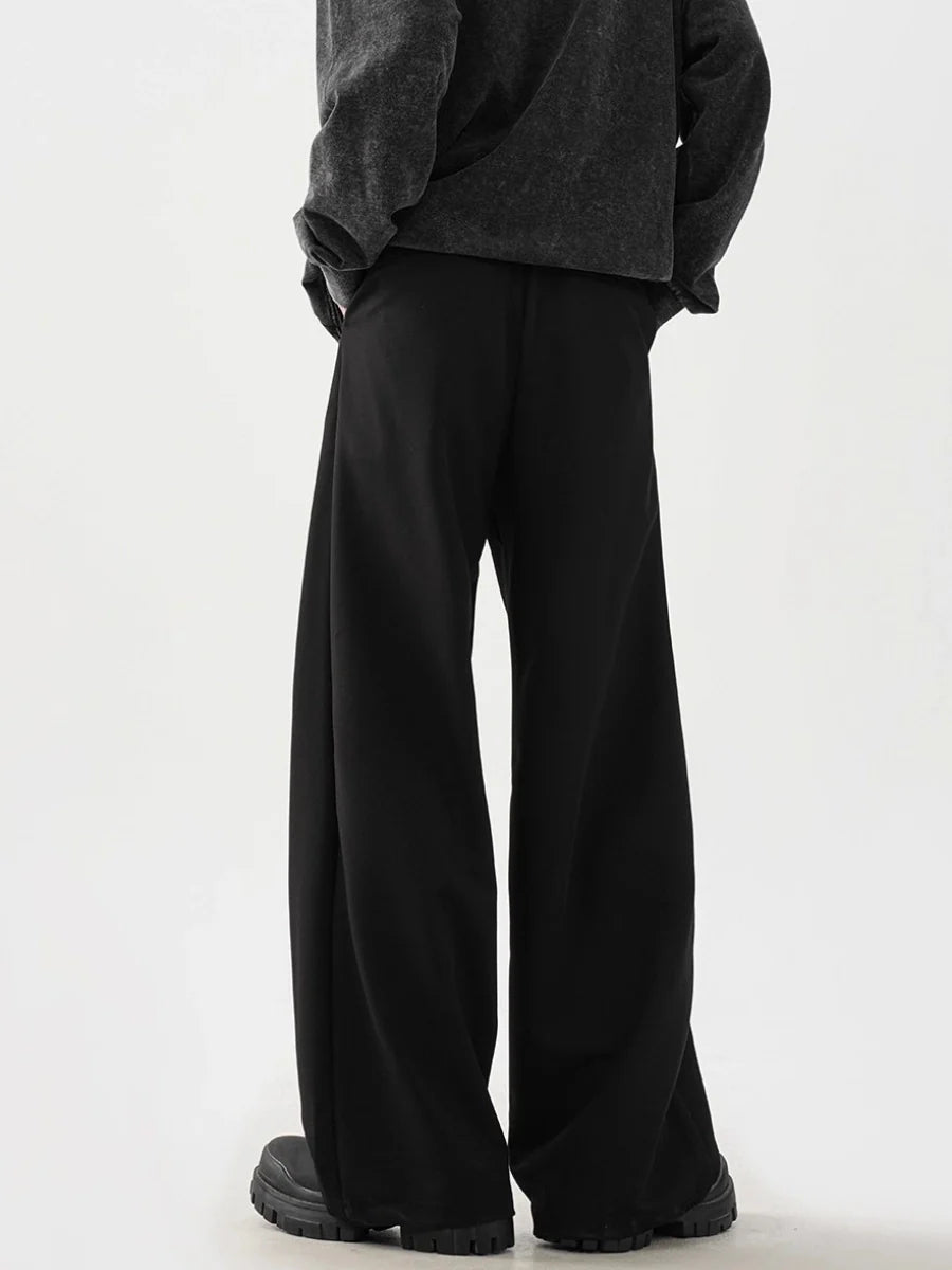 Black wide-leg trousers  FE0127