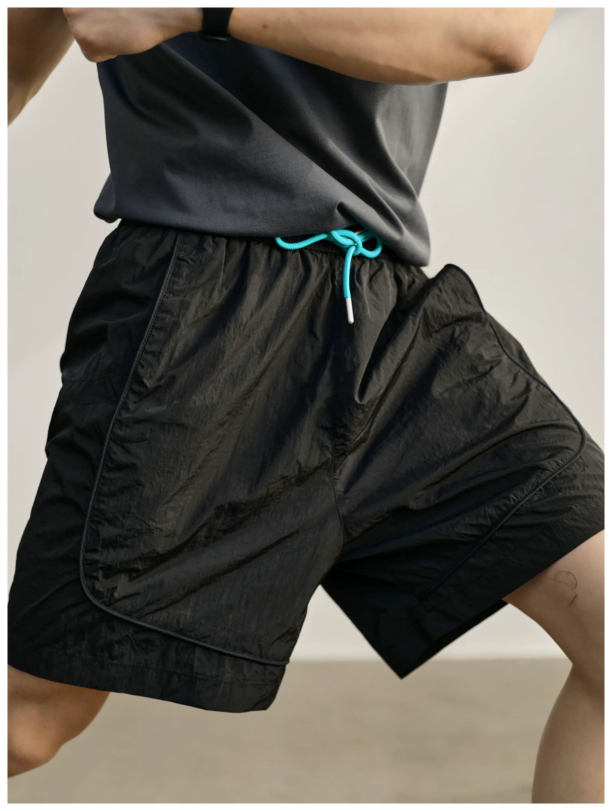 Outdoor sunscreen non-sultry loose straight shorts FE0735