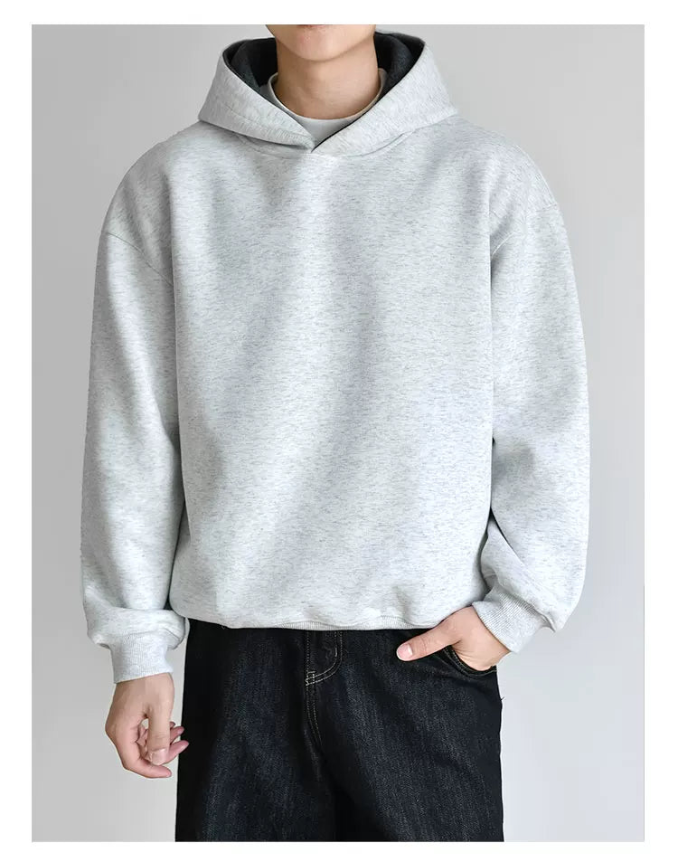[Double color] Heavy 900G air layer hooded sweater FE0725