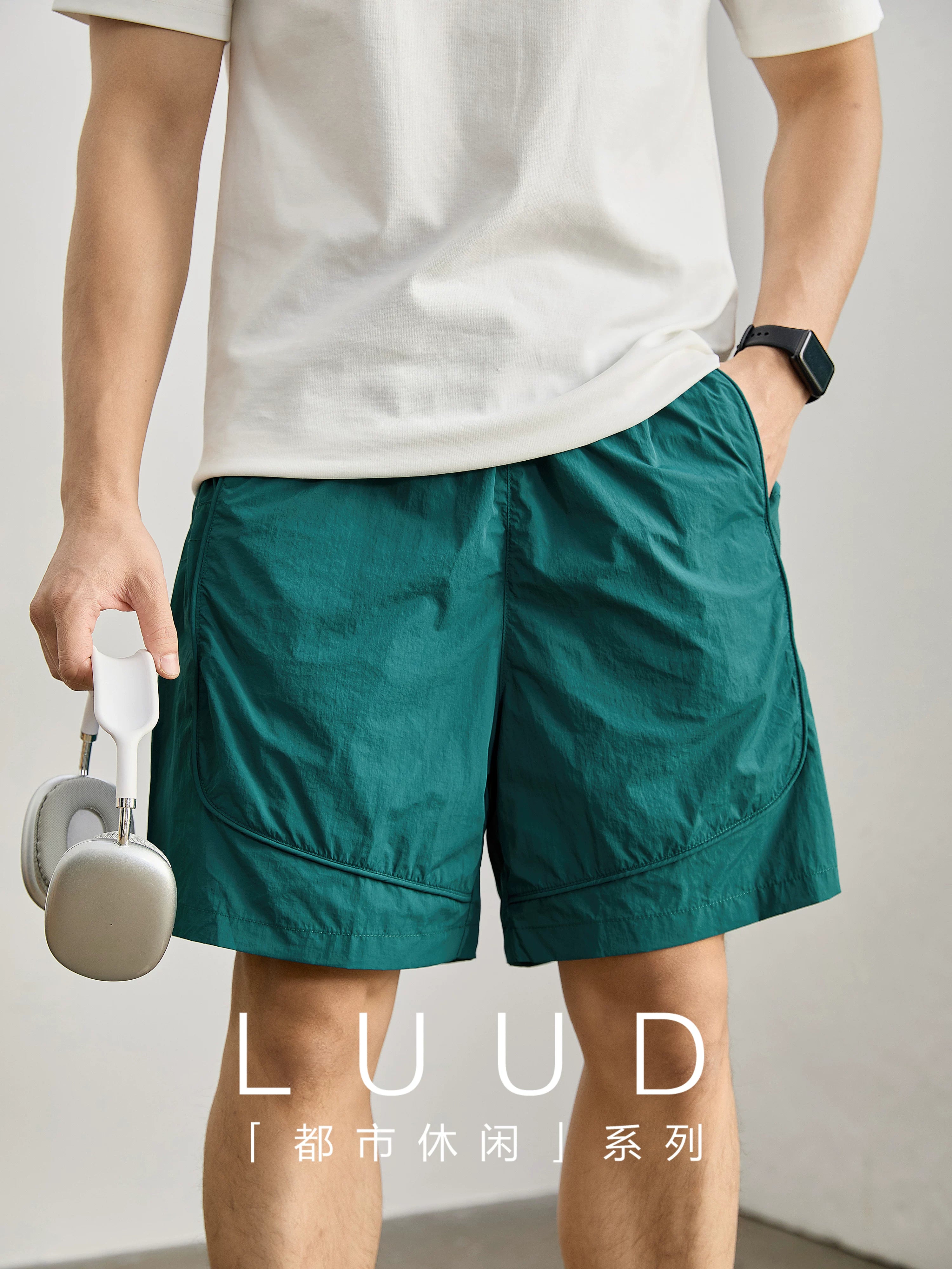 Outdoor sunscreen non-sultry loose straight shorts FE0735