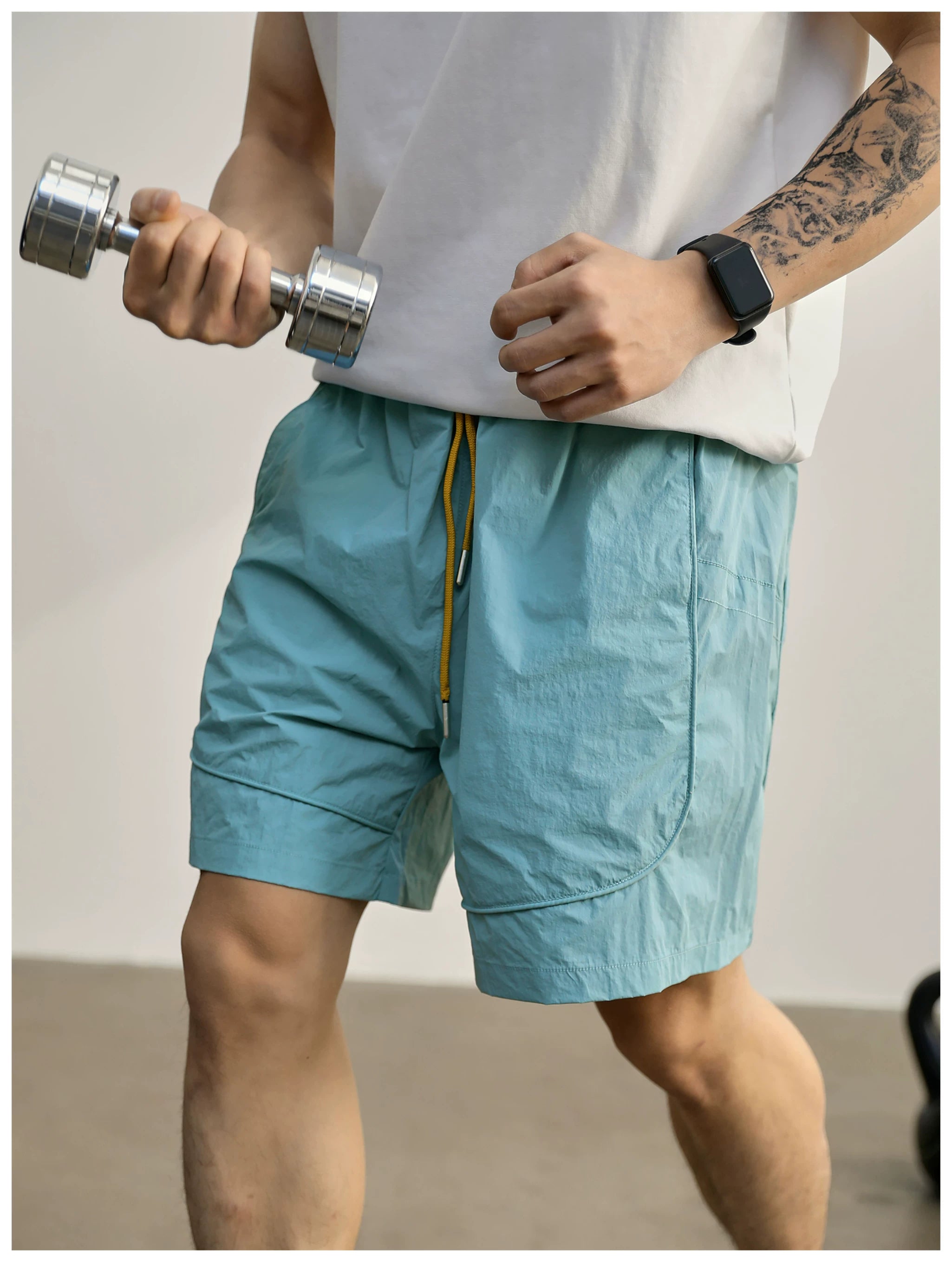 Outdoor sunscreen non-sultry loose straight shorts FE0735