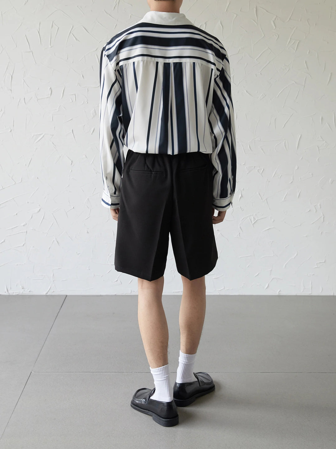[DAZIONSED] STRIPE LONG SHIRT  FE0561