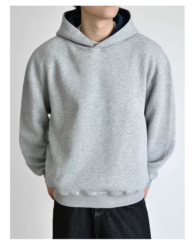 [Double color] Heavy 900G air layer hooded sweater FE0725