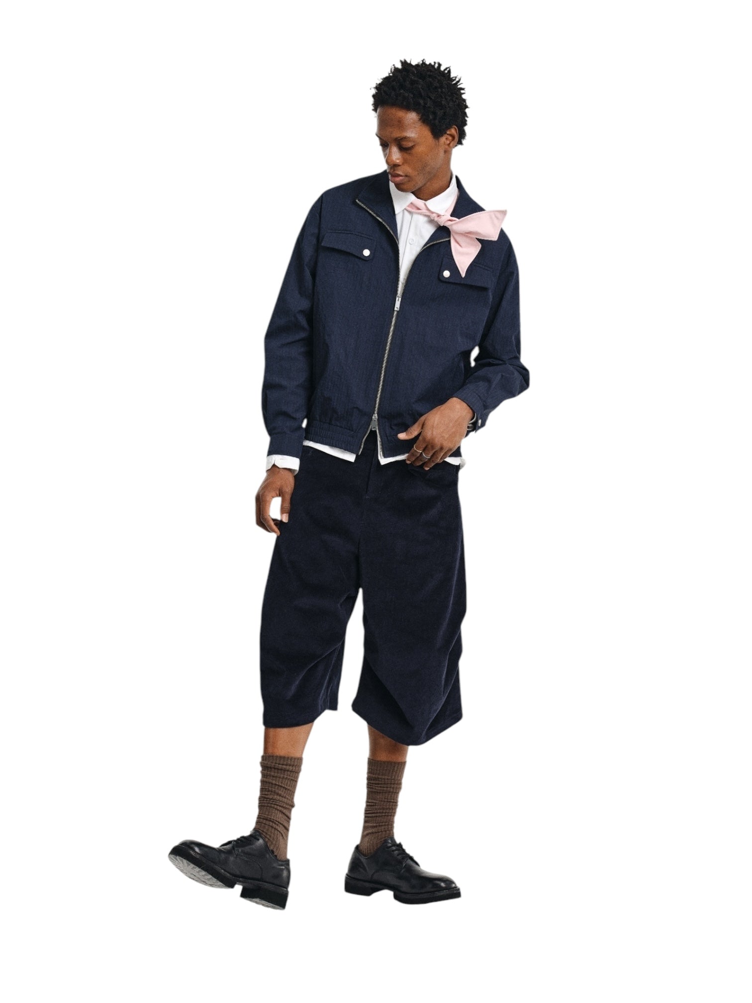 cleanfit zip collar jacket   FE0210