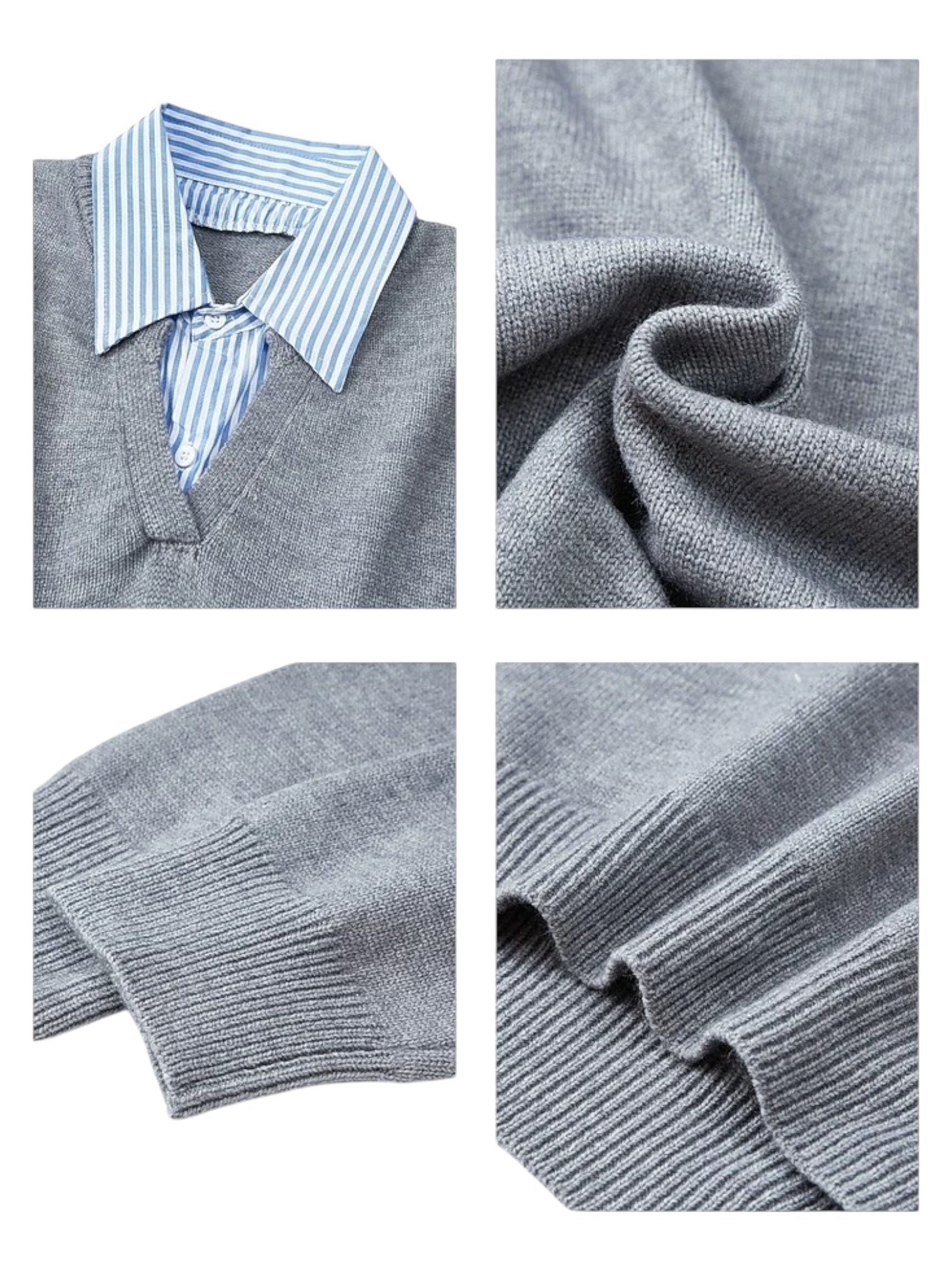 FAKE-LAYER SHIRT   FE0133