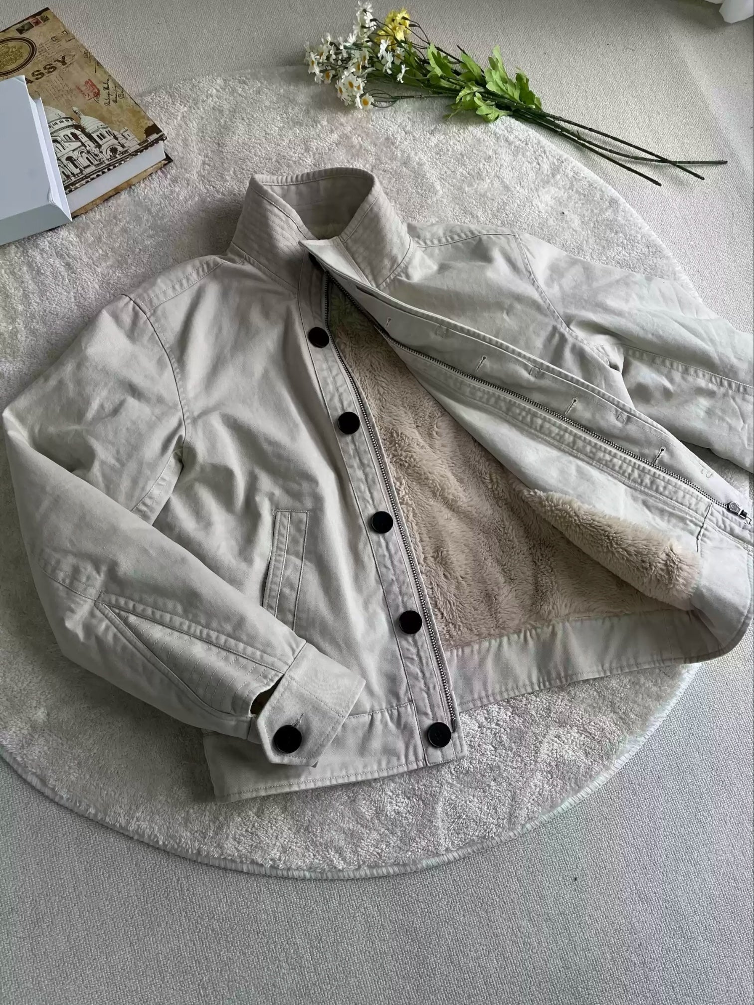 FLEECE-LINED WORK JACKET   FE0211
