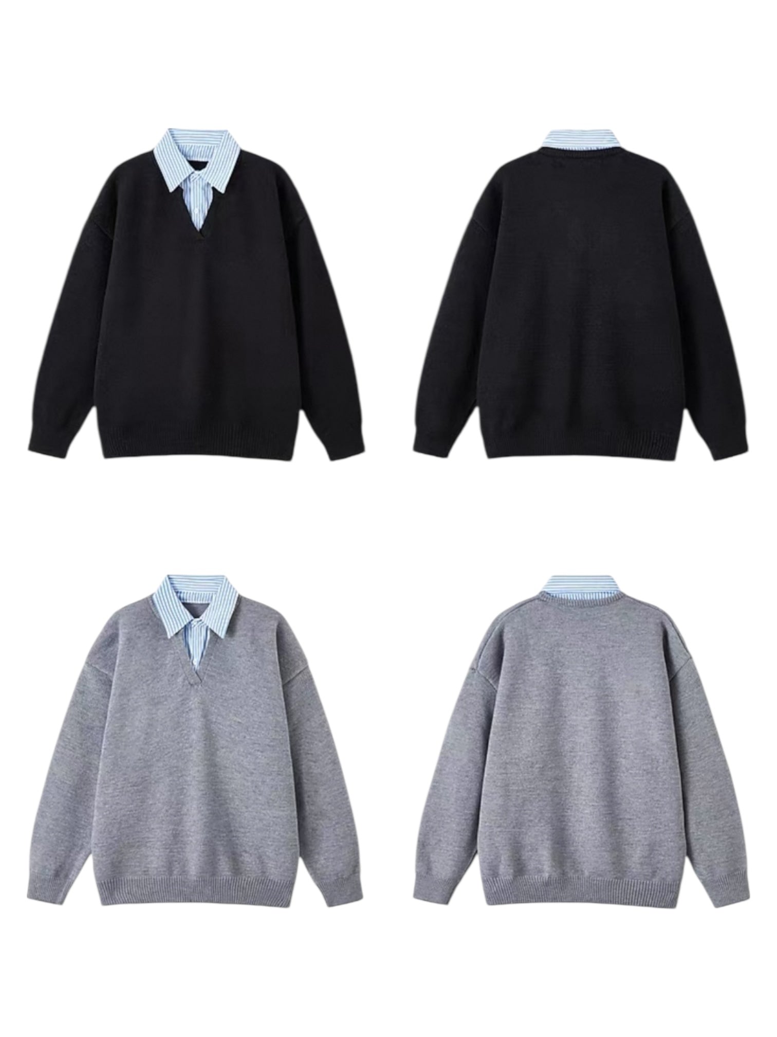FAKE-LAYER SHIRT   FE0133