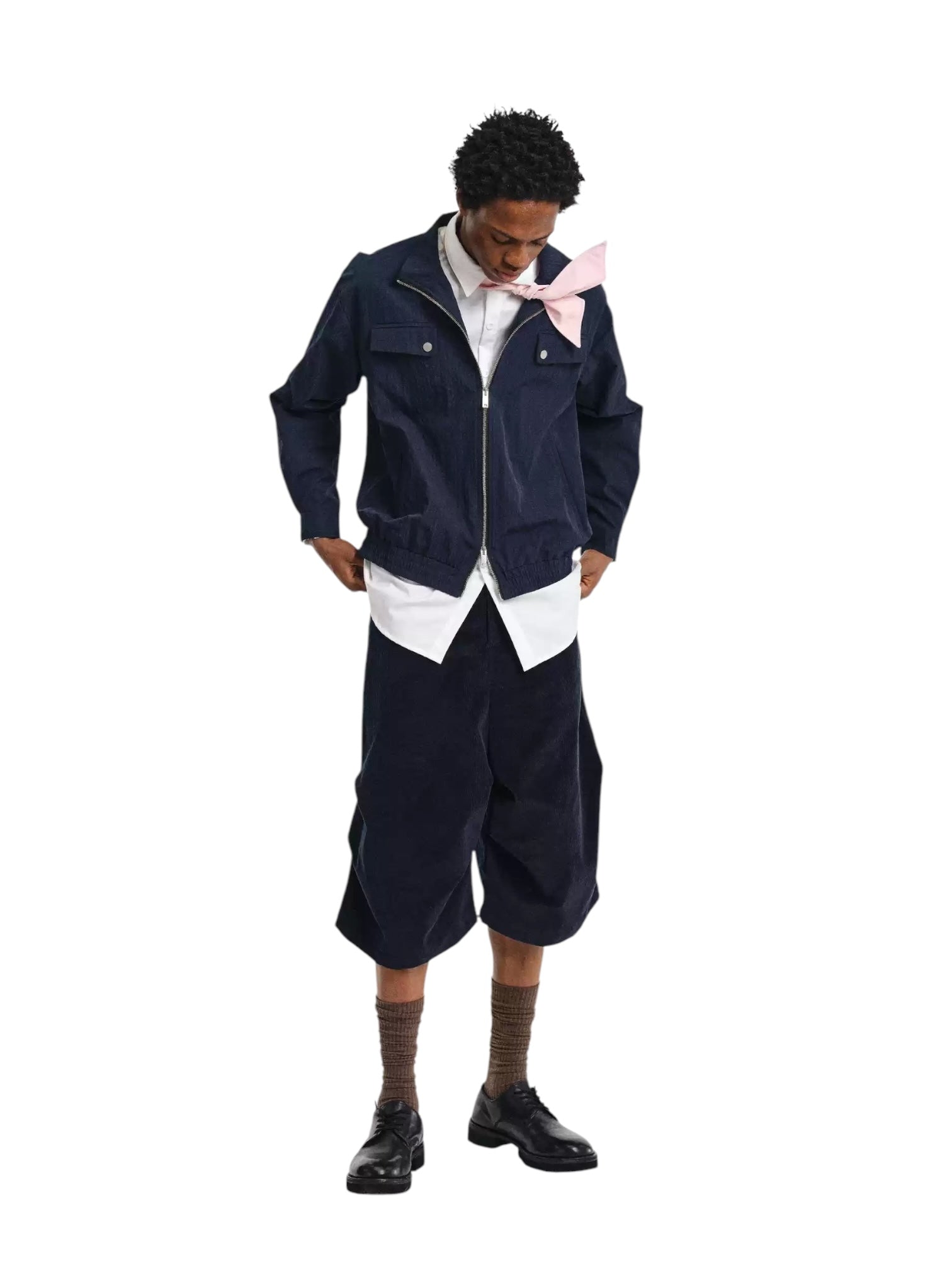 cleanfit zip collar jacket   FE0210