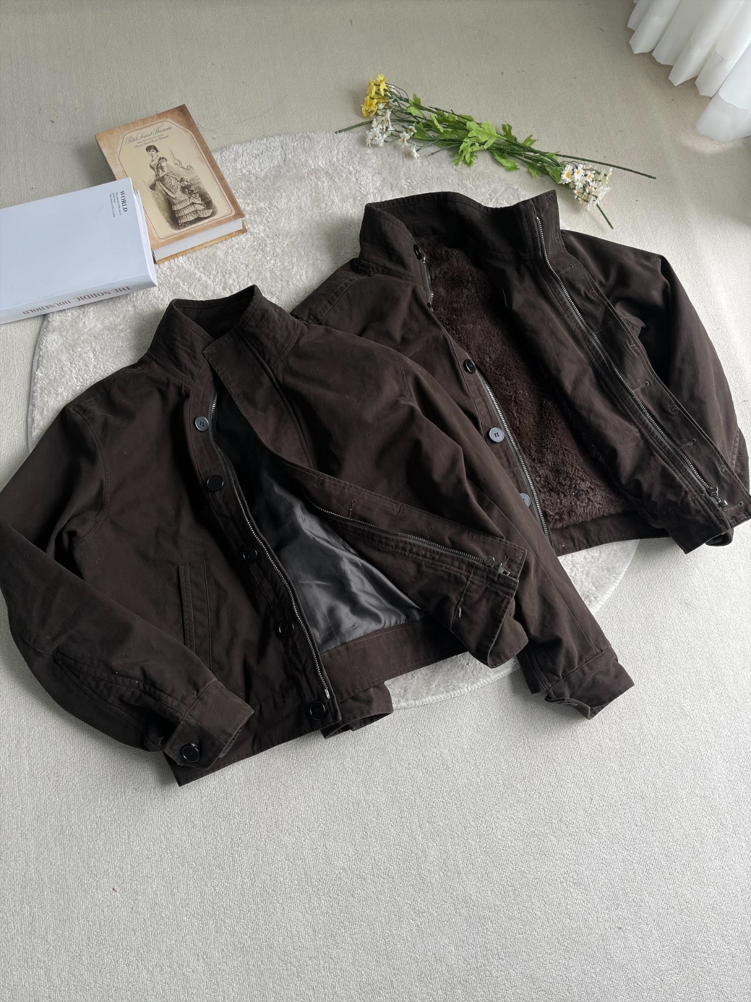 FLEECE-LINED WORK JACKET   FE0211