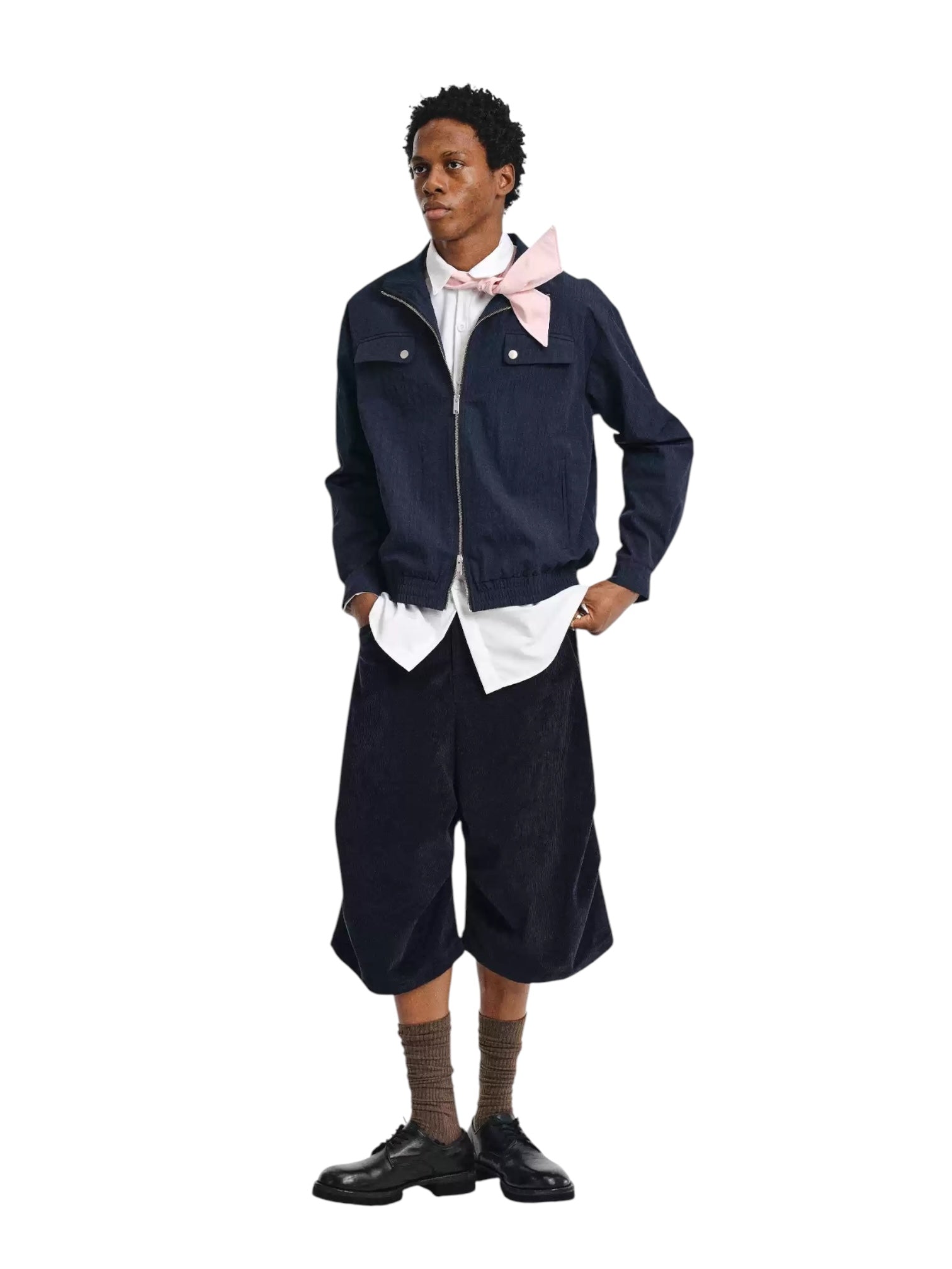 cleanfit zip collar jacket   FE0210