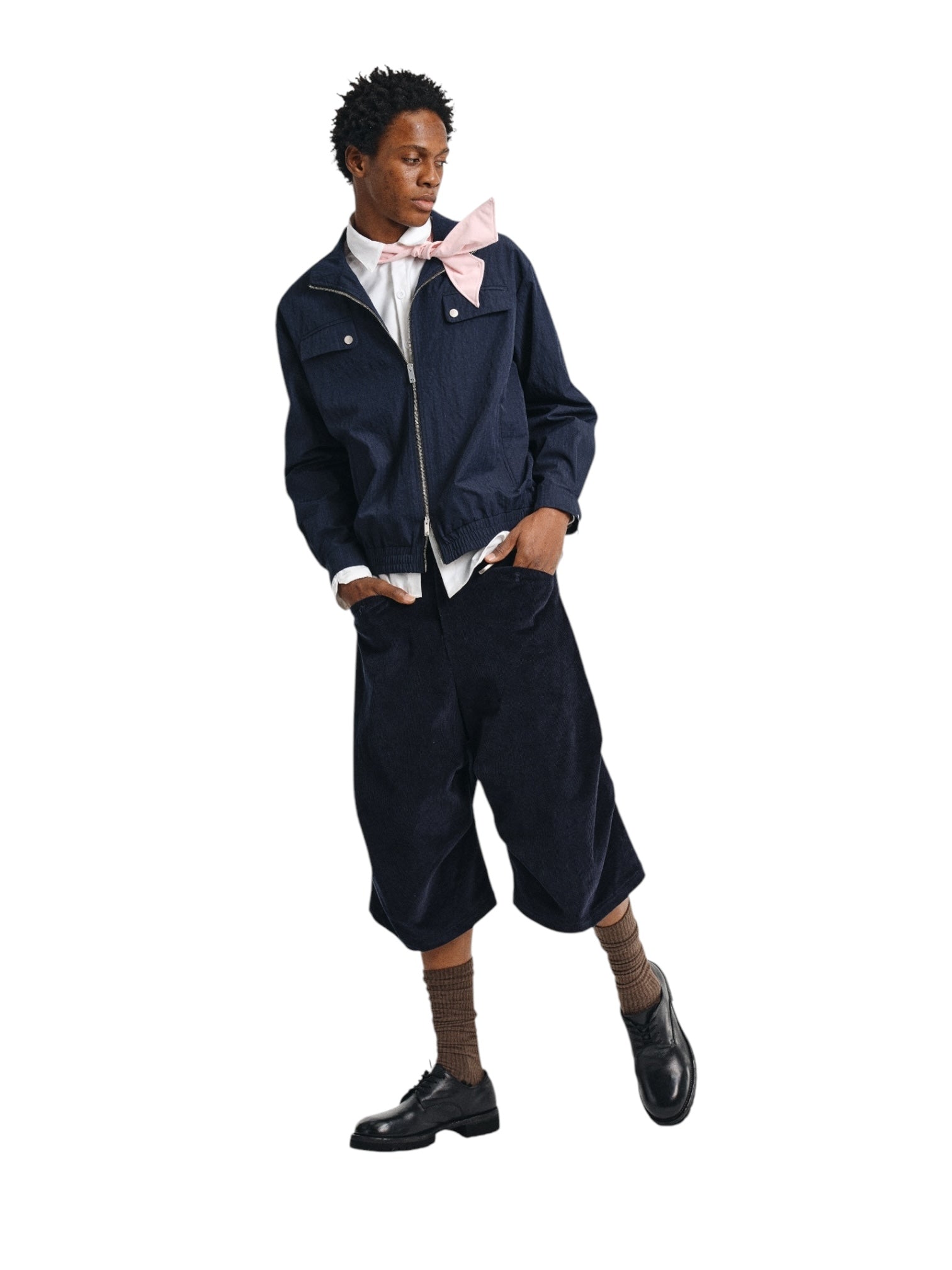 cleanfit zip collar jacket   FE0210