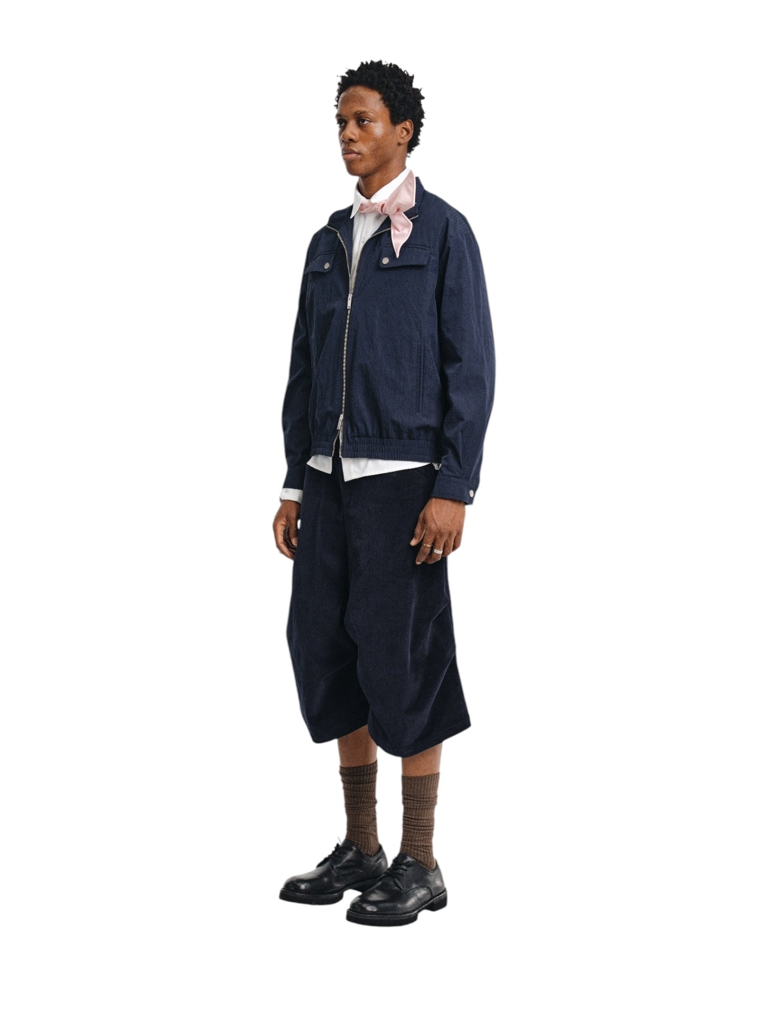 cleanfit zip collar jacket   FE0210