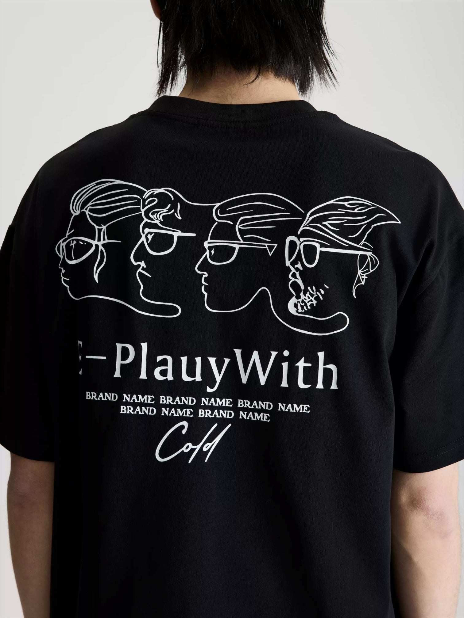 GRAPHIC WIDE T-shirt   FE0184