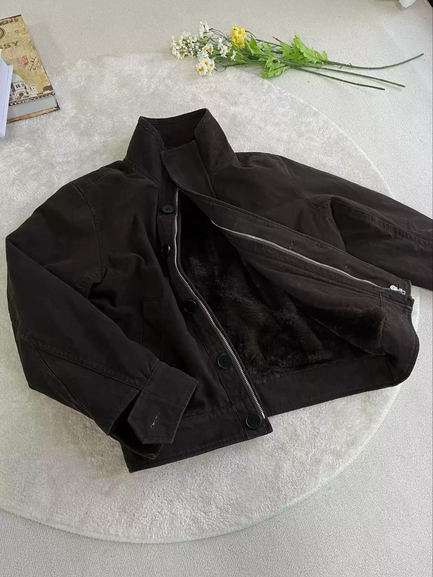 FLEECE-LINED WORK JACKET   FE0211