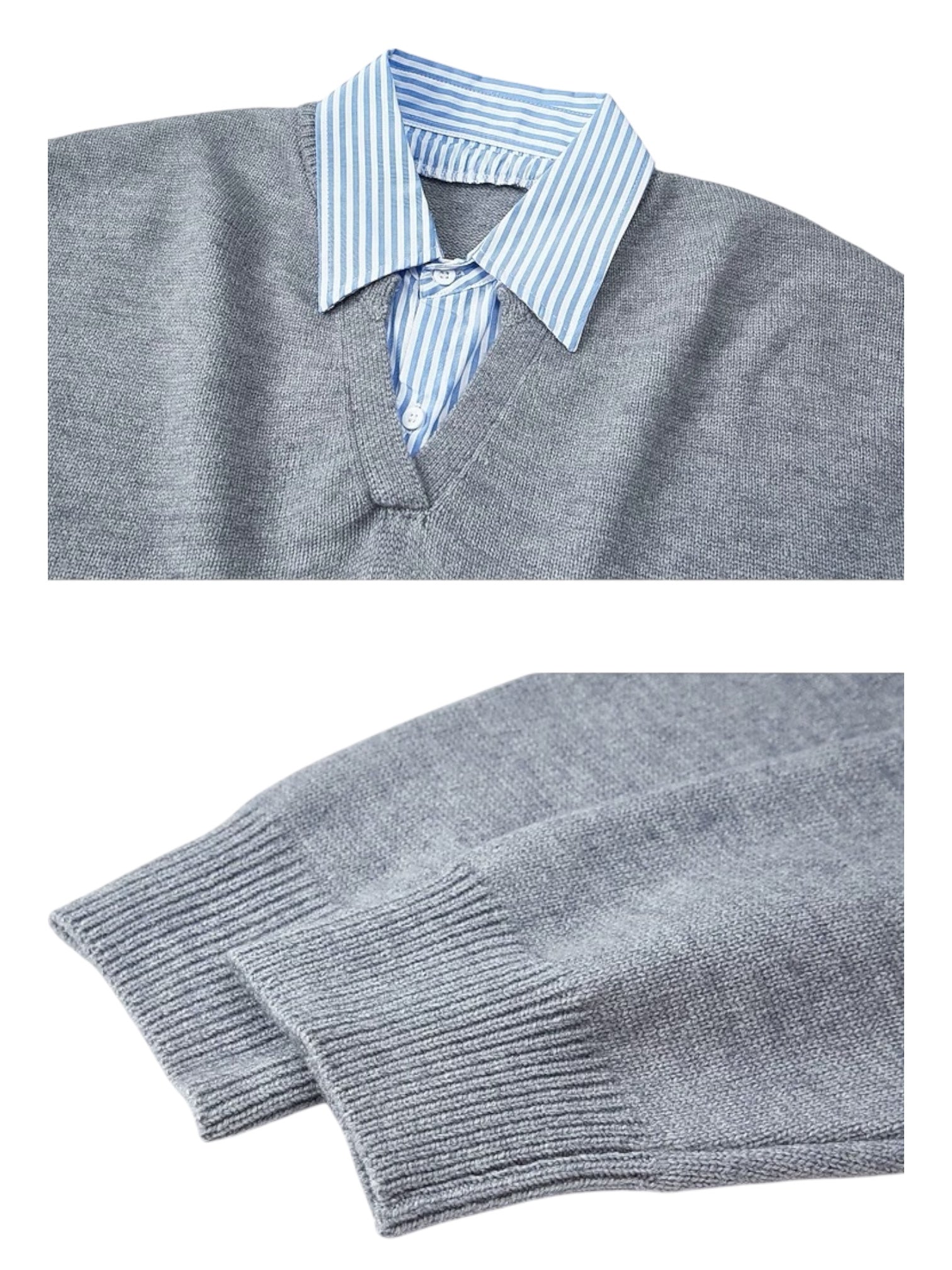FAKE-LAYER SHIRT   FE0133