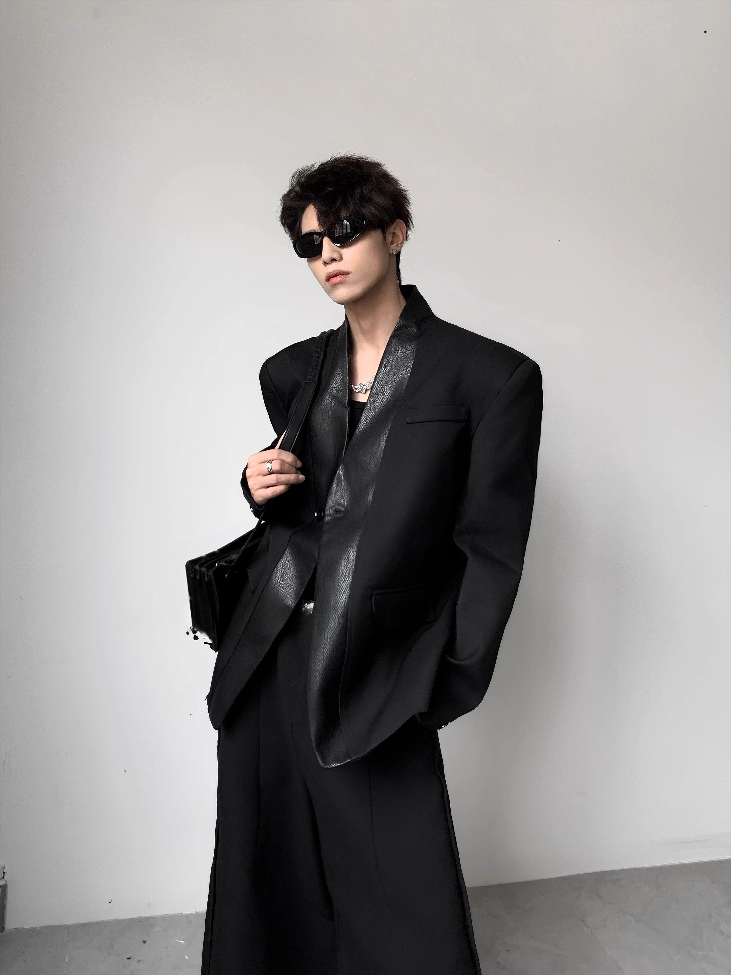 men's autumn high-end silhouette suit  FE0598