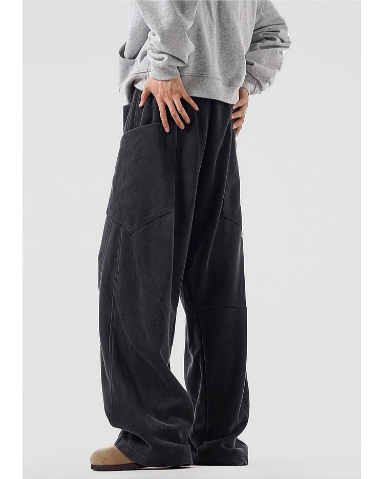American heavy cleanfit solid color sweatpants   FE0677