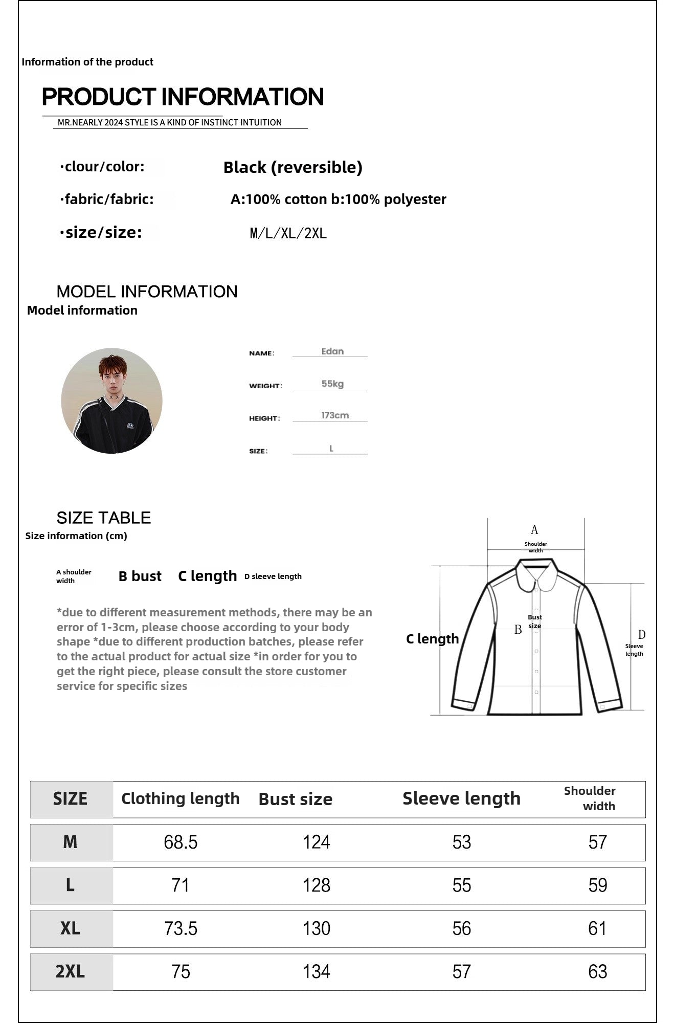 American retro double-sided plaid hooded jacket jacket men's niche spring loose couple sweater FE0647