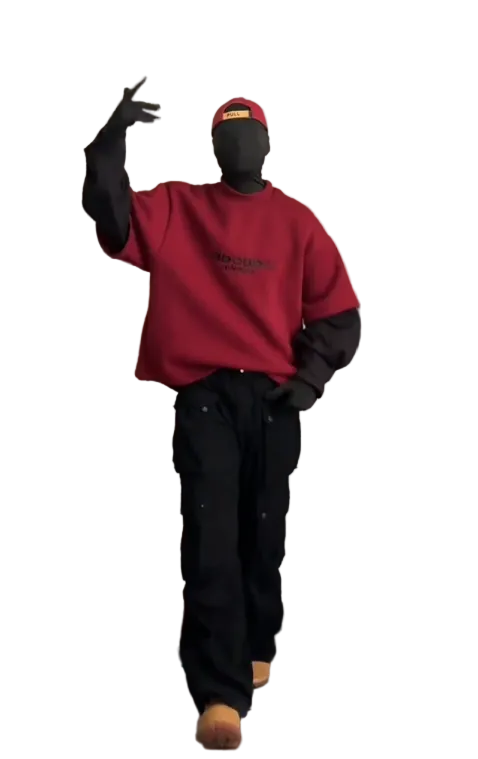 Tide brand embroidered fake two sweater  FE0698