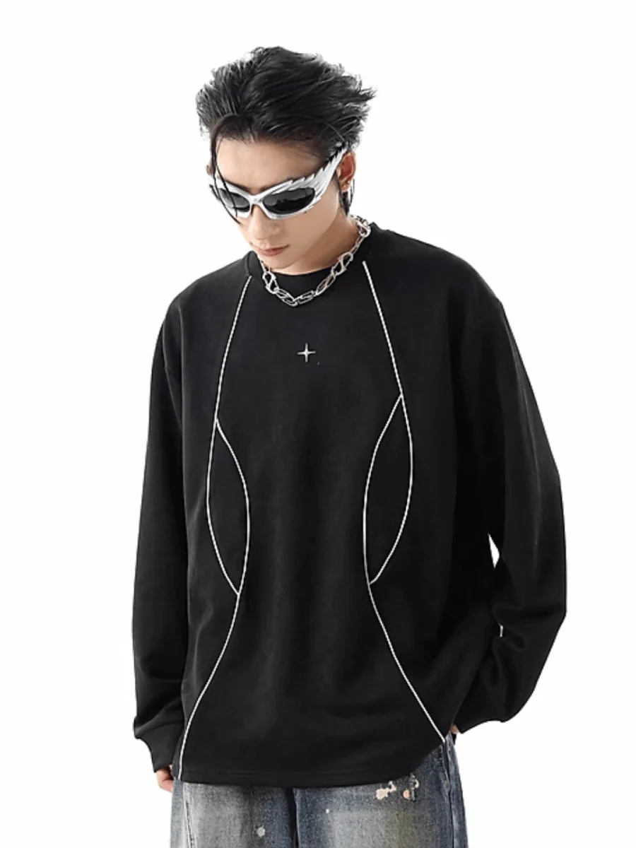 [TREND ST] round neck sweater FE0662