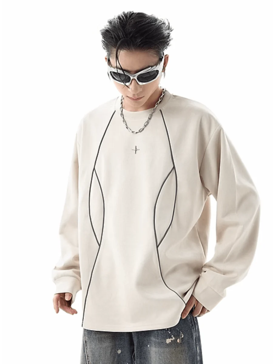 [TREND ST] round neck sweater FE0662