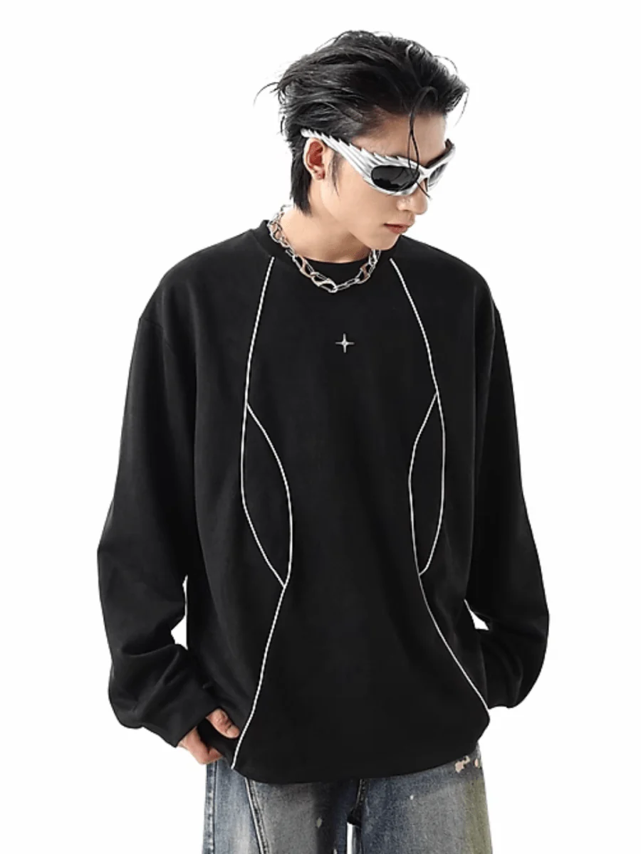 [TREND ST] round neck sweater FE0662