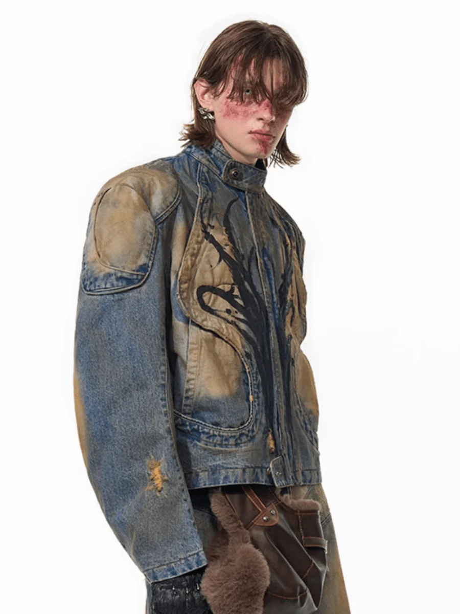 [STARTEXCEEDEND] denim jacket + bottoms   FE0630