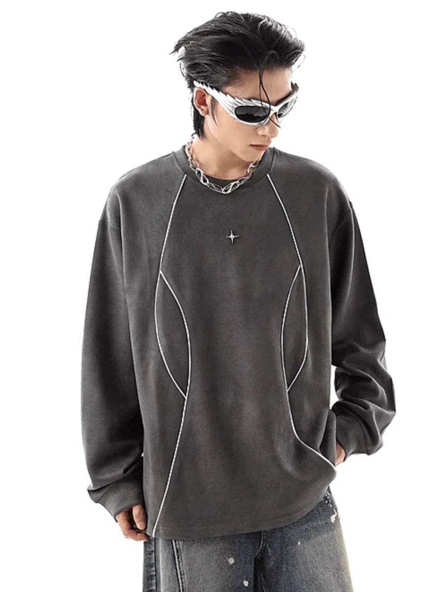 [TREND ST] round neck sweater FE0662