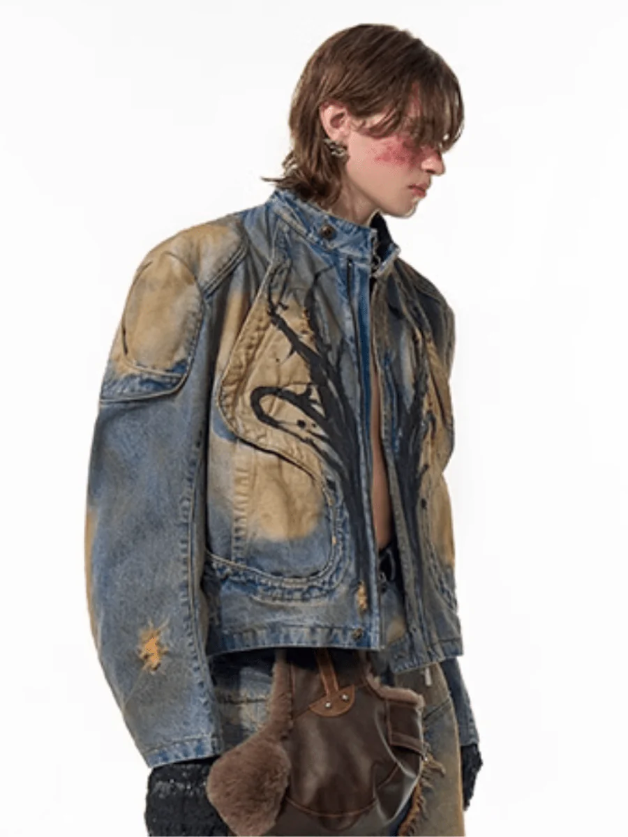 [STARTEXCEEDEND] denim jacket + bottoms   FE0630