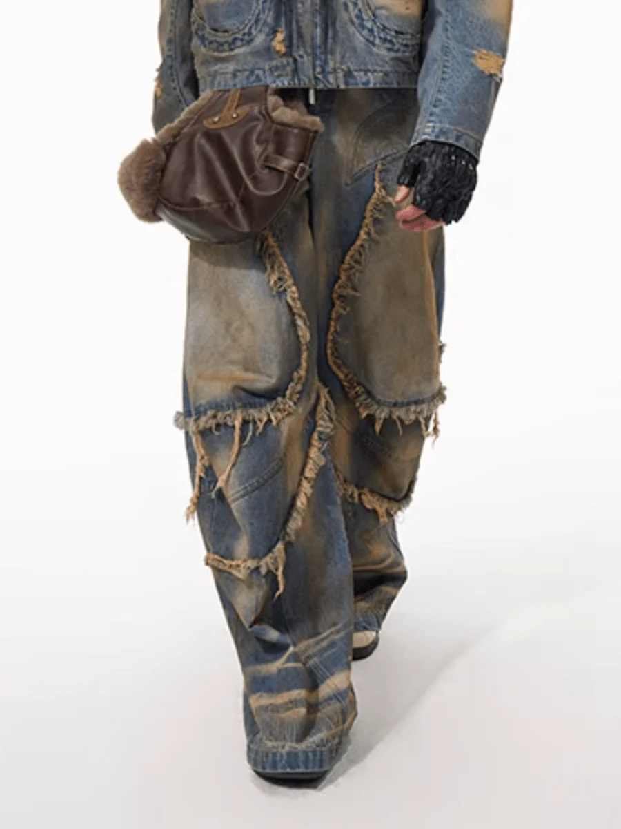 [STARTEXCEEDEND] denim jacket + bottoms   FE0630