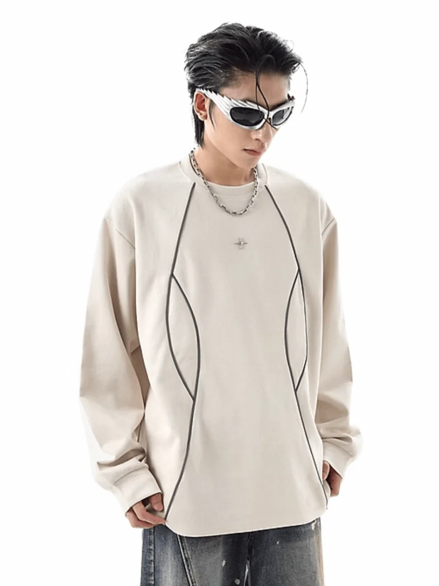 [TREND ST] round neck sweater FE0662