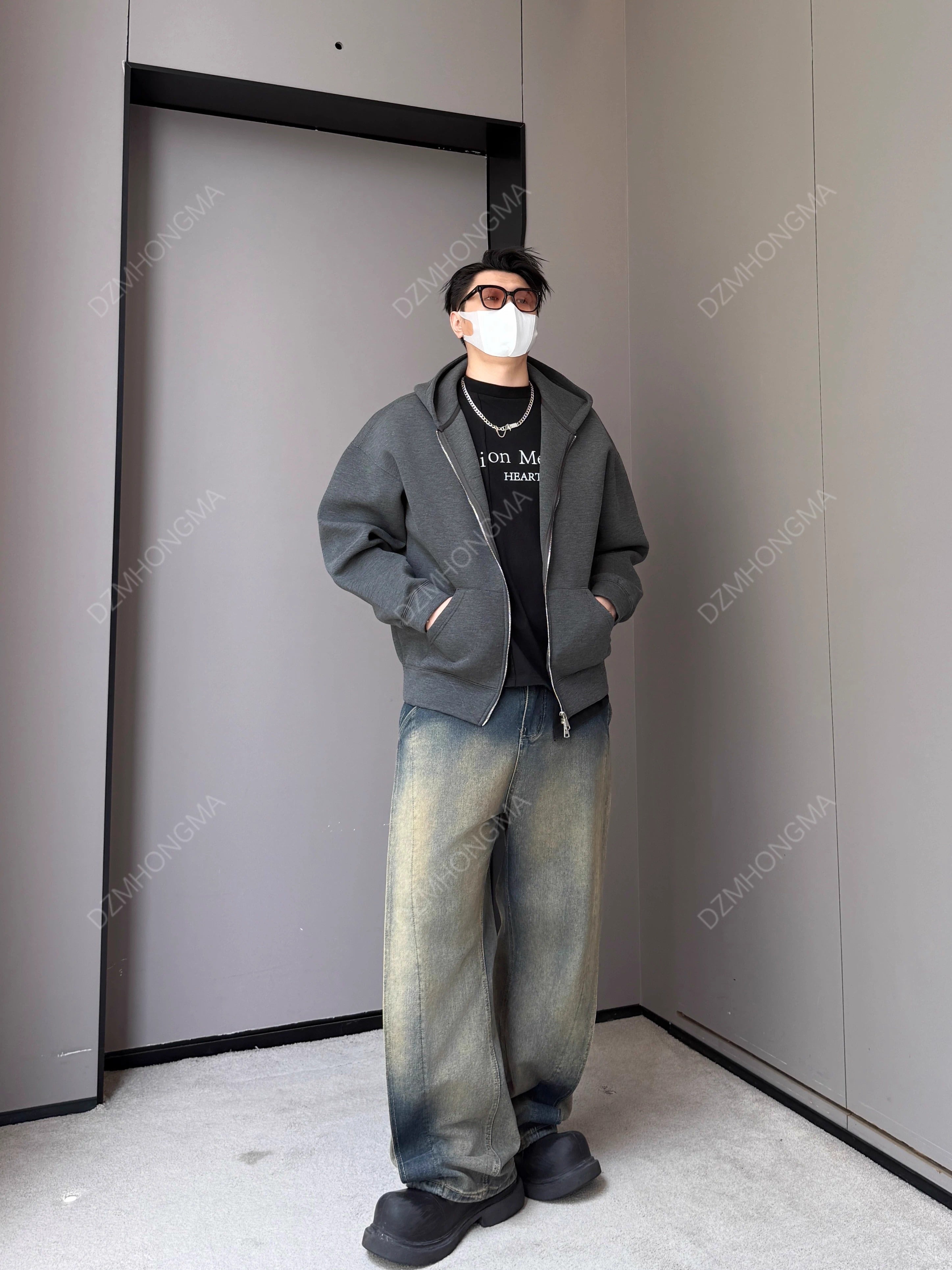CLEANFIT HEAVY ZIP HOODIE   FE0135
