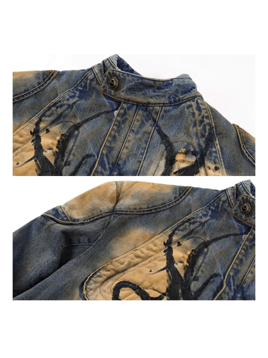 [STARTEXCEEDEND] denim jacket + bottoms   FE0630