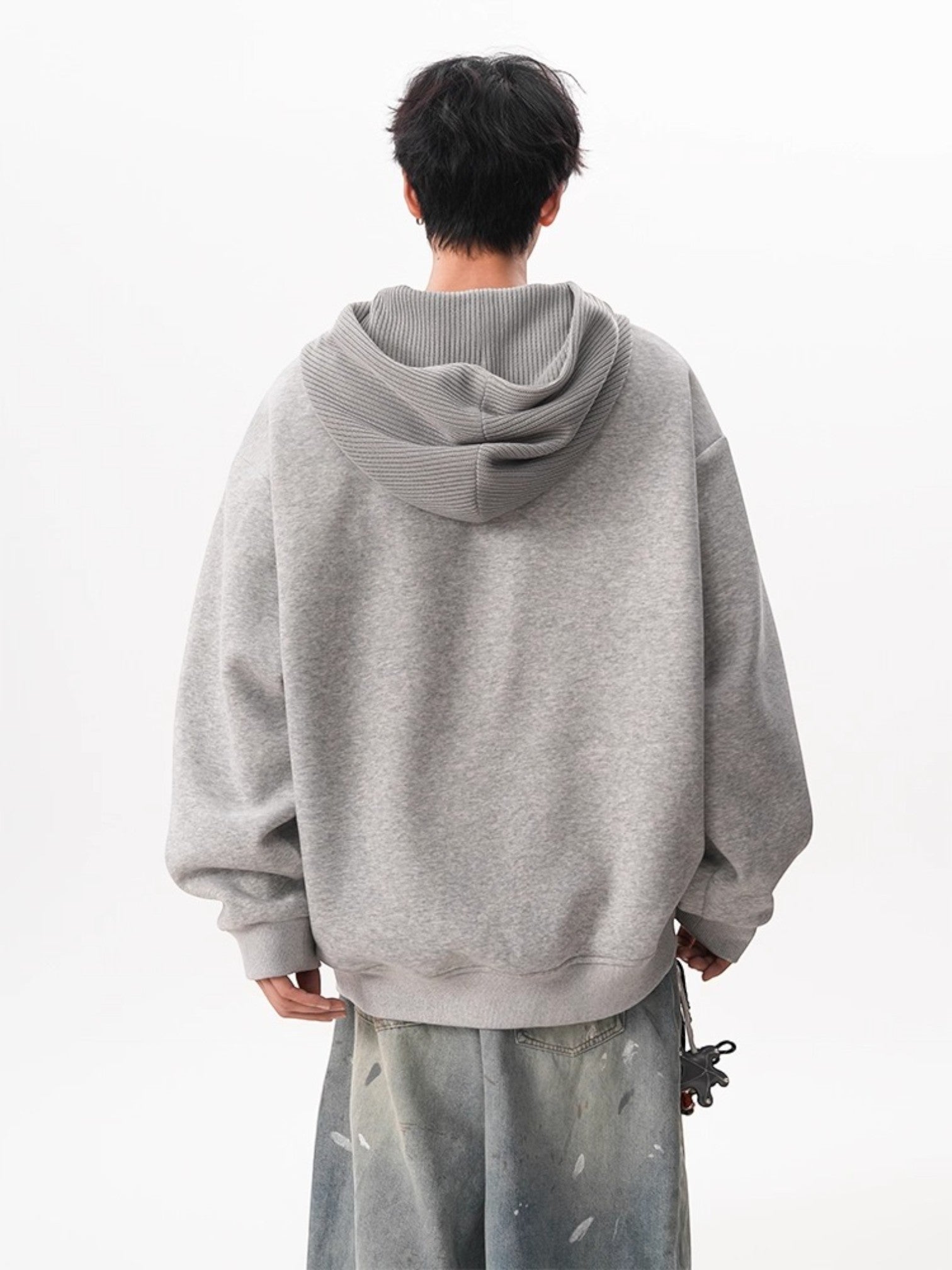 HEAVY KNIT HOODIE   FE0131
