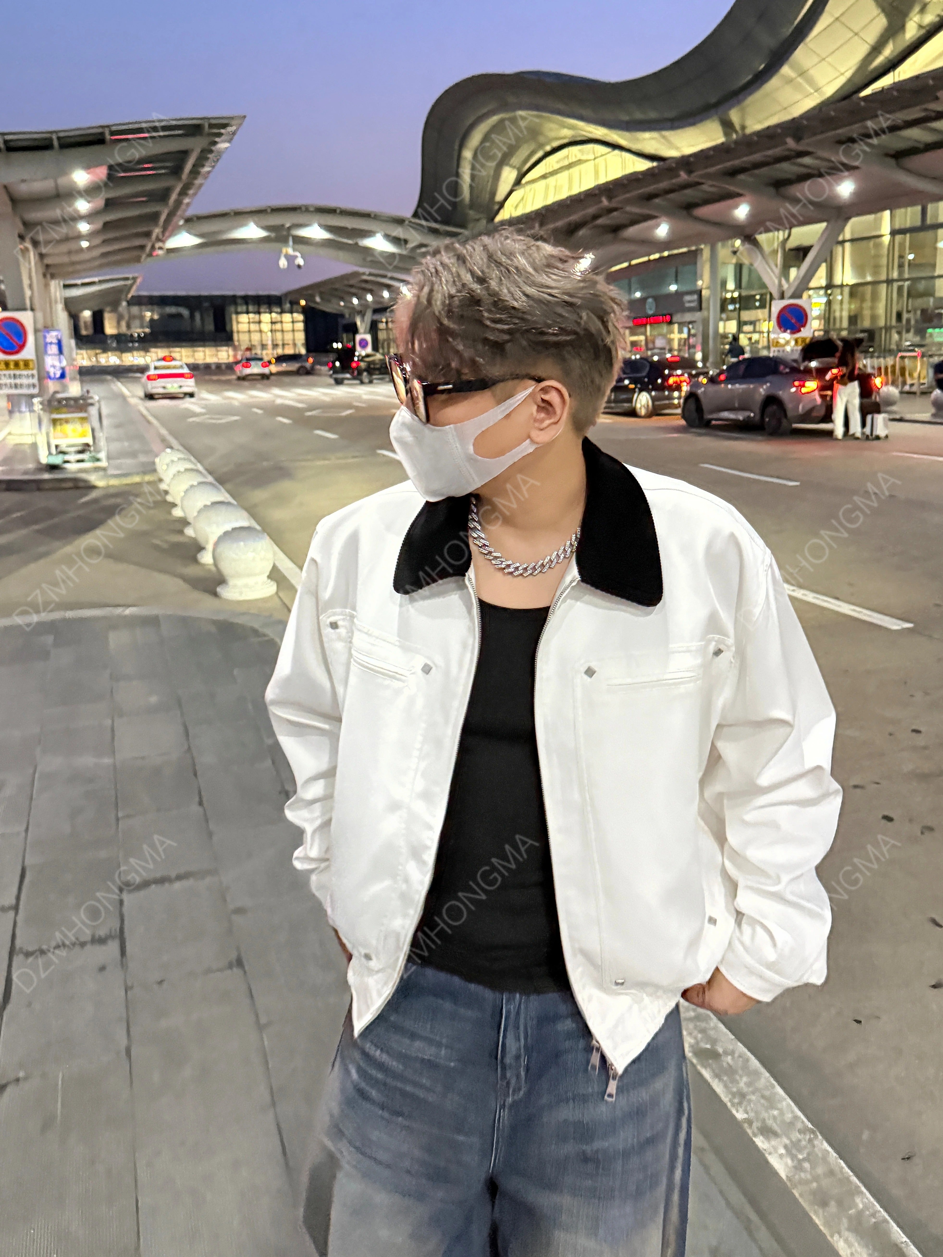 [DAZHONGMA] CLEANFIT OLD-MONEY COLLARED JACKET   FE0138