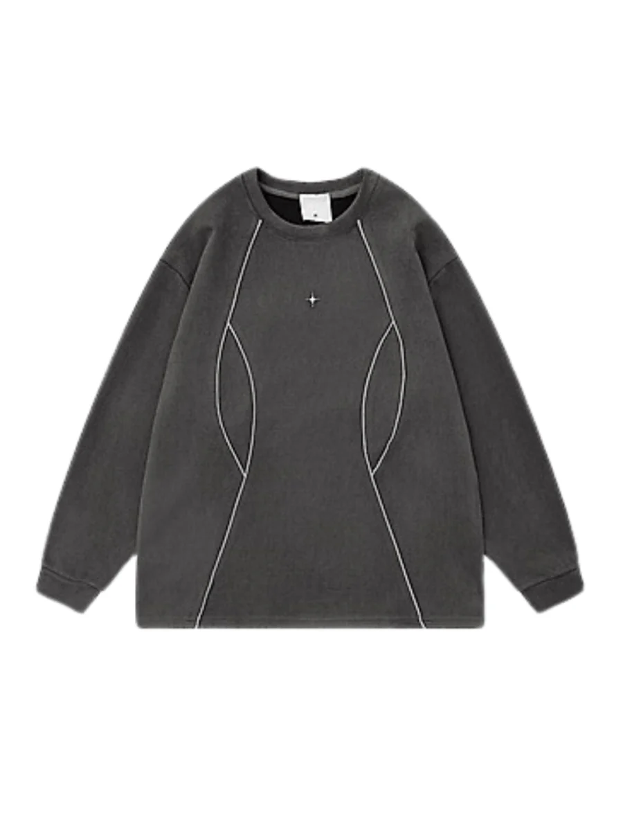 [TREND ST] round neck sweater FE0662