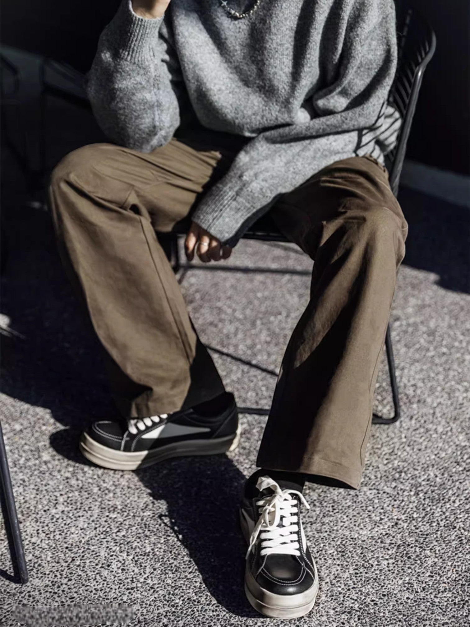 [MRA] VINTAGE BLACK LOW-TOPS S028