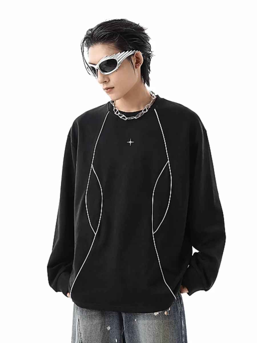 [TREND ST] round neck sweater FE0662